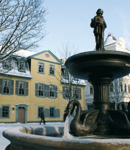 Schiller-Haus im Winter, Weimar © Maik Schuck/Weimar GmbH